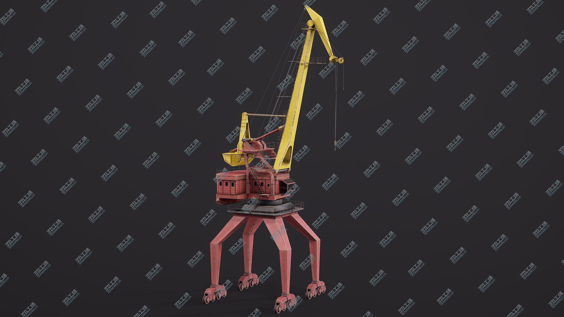 images/goods_img/2021040233/Port Crane Red 3D model/3.jpg